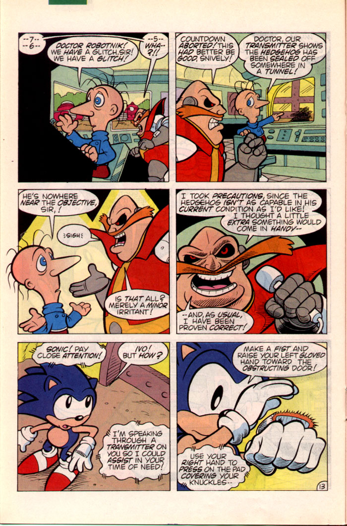 Sonic - Archie Adventure Series October 1995 Page 13